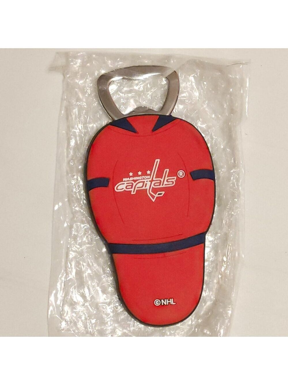 WASHINGTON CAPITALS NHL MOLSON Beer Advertising Hockey Team Logo Bottle Opener